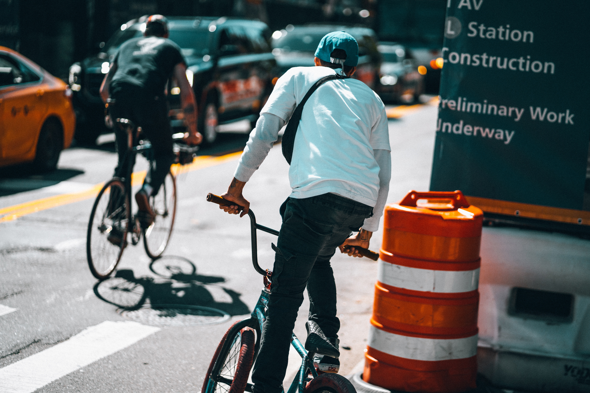 FIXED GEAR NYC A SLICE A DAY Wheel Talk